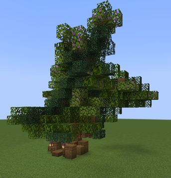 Minecract Custom Tree schematic (litematic)